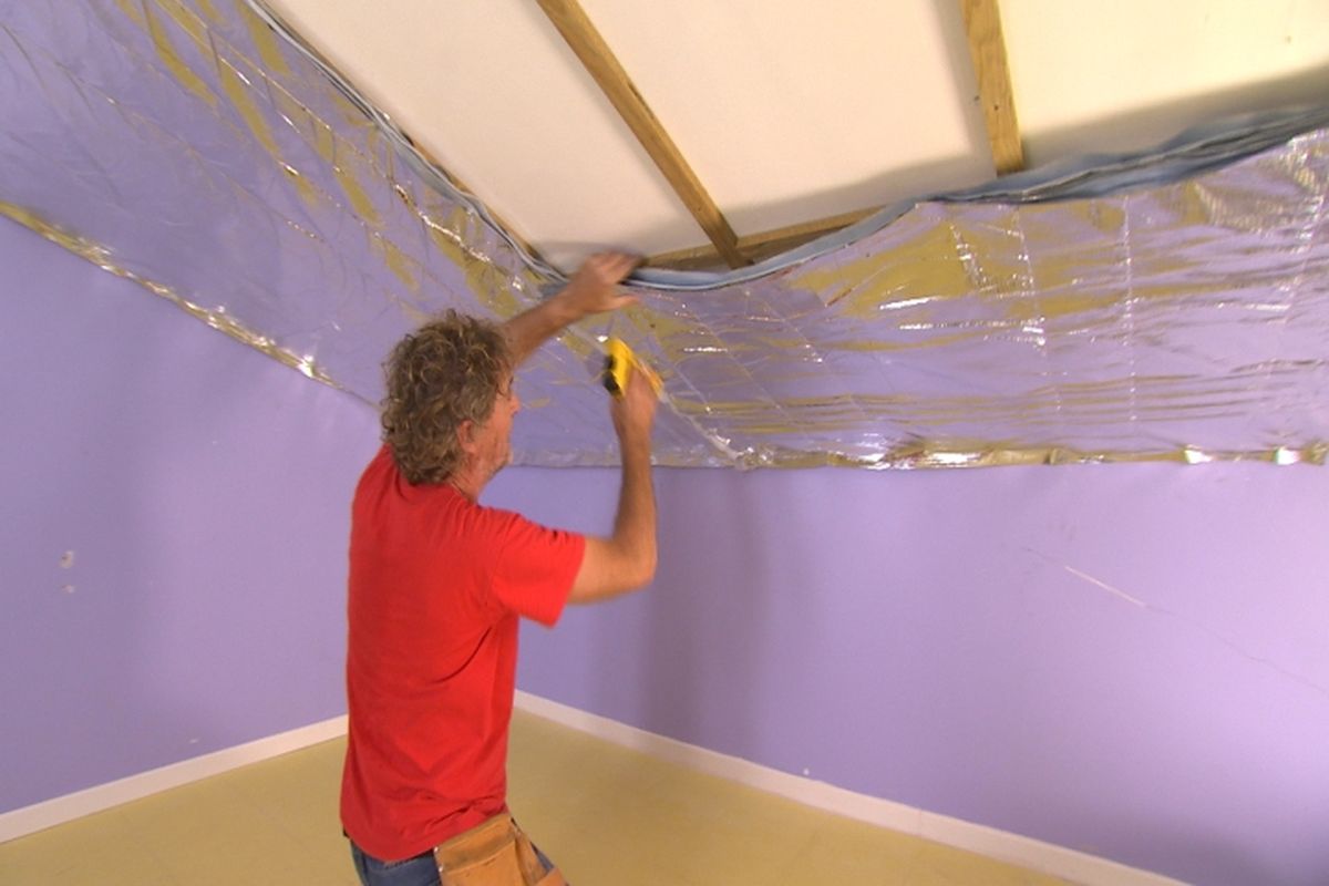 Aislamiento de buhardilla paso 9