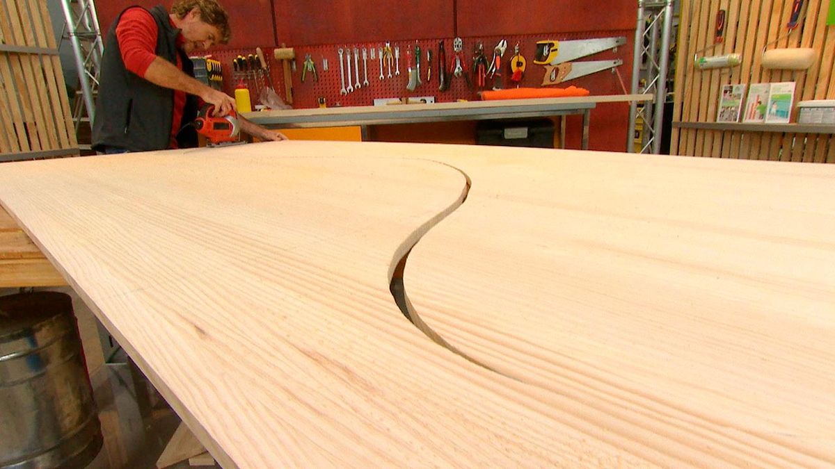 Cómo hacer un diván de madera paso 1