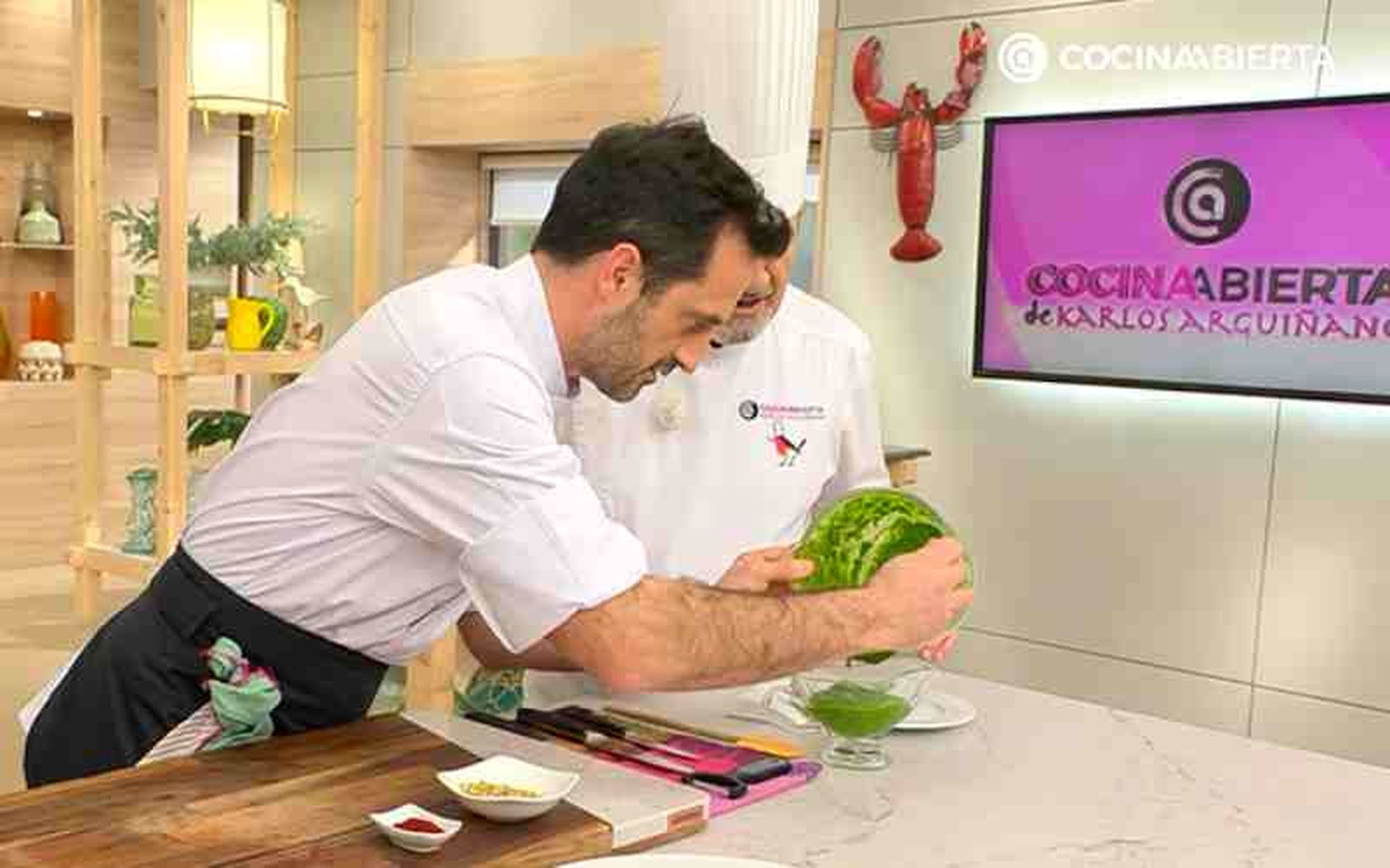 Sirve el pesto de espinacas