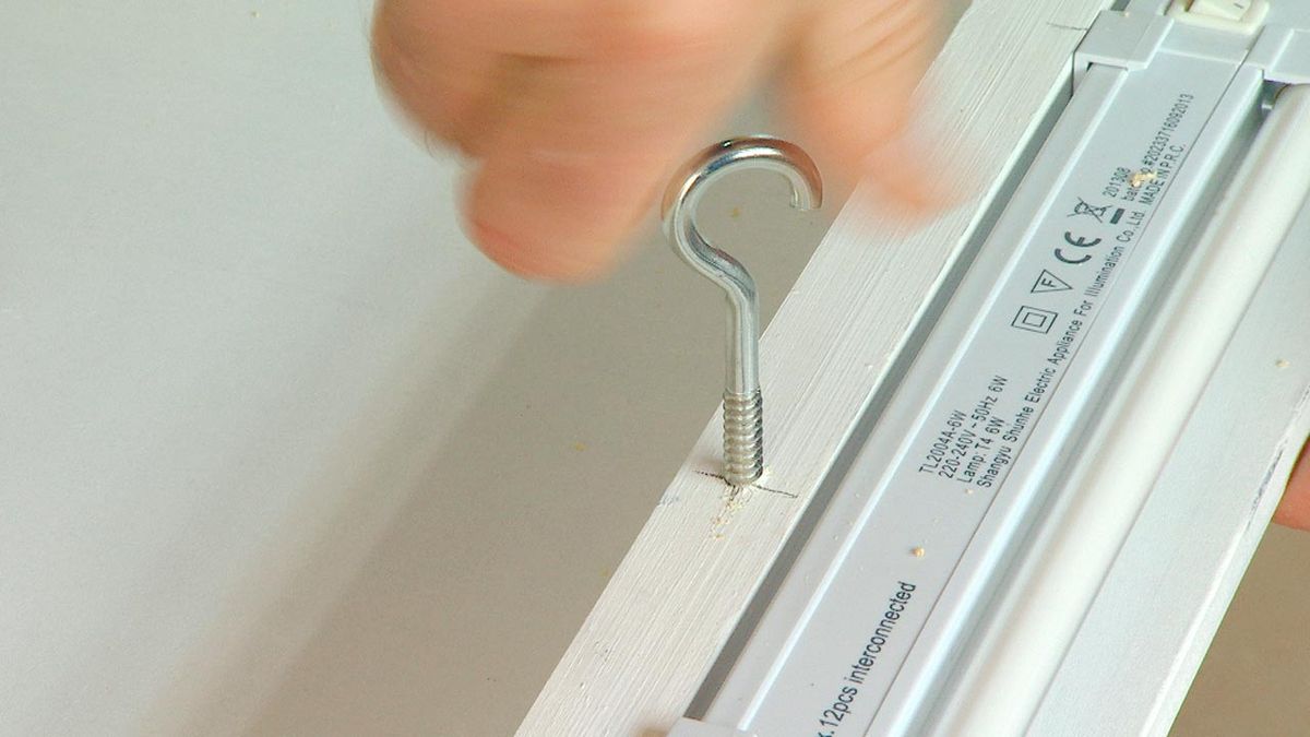 Iluminación en falso techo paso 11