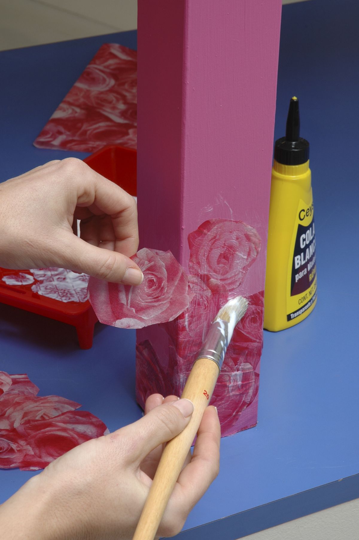 Decorar estudio en color rosa p2