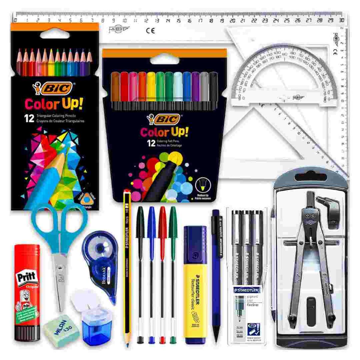 kit material escolar secundaria