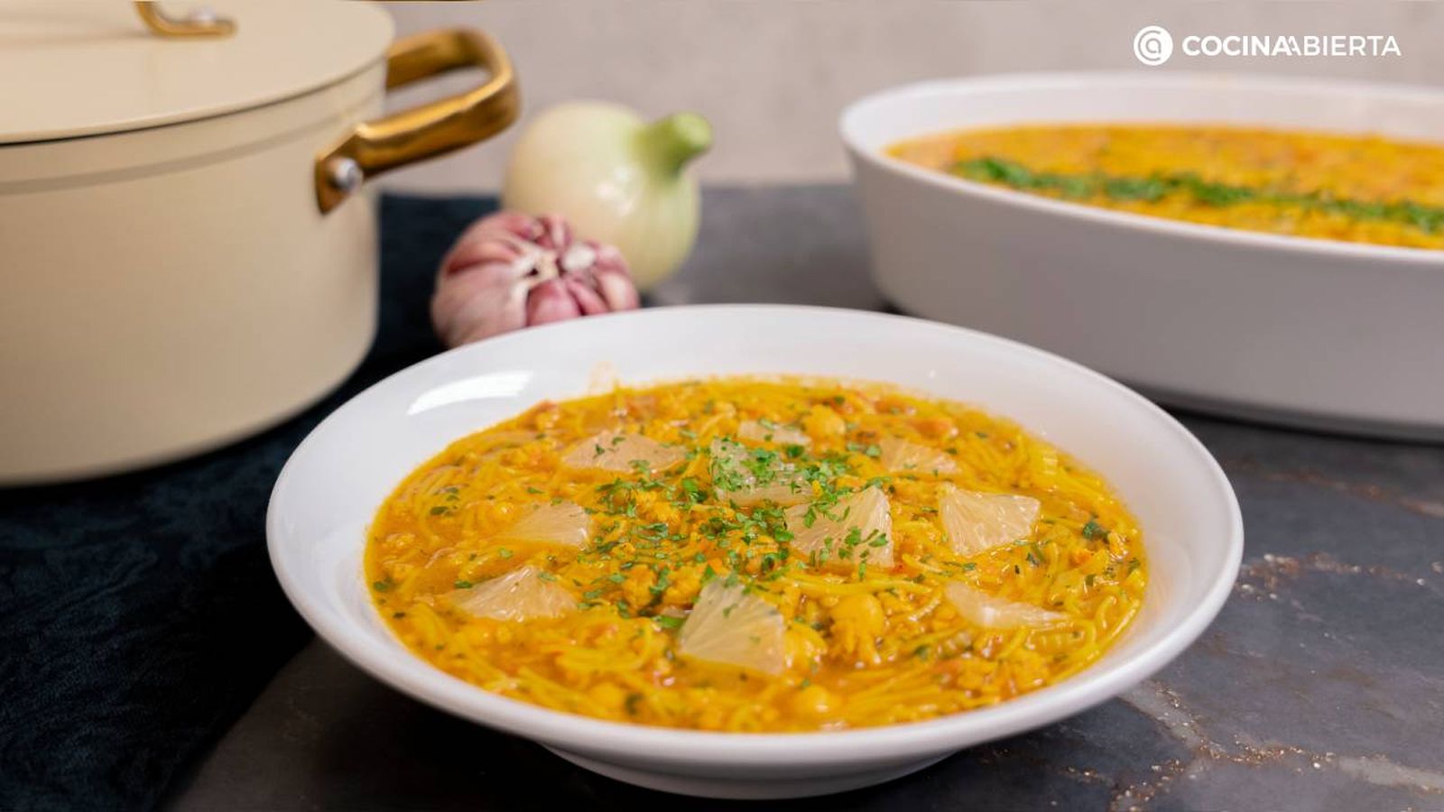 harira sopa marroqui receta