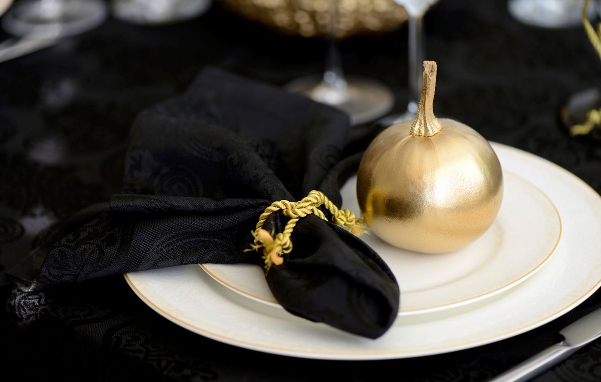 Decoración navideña en color negro 2