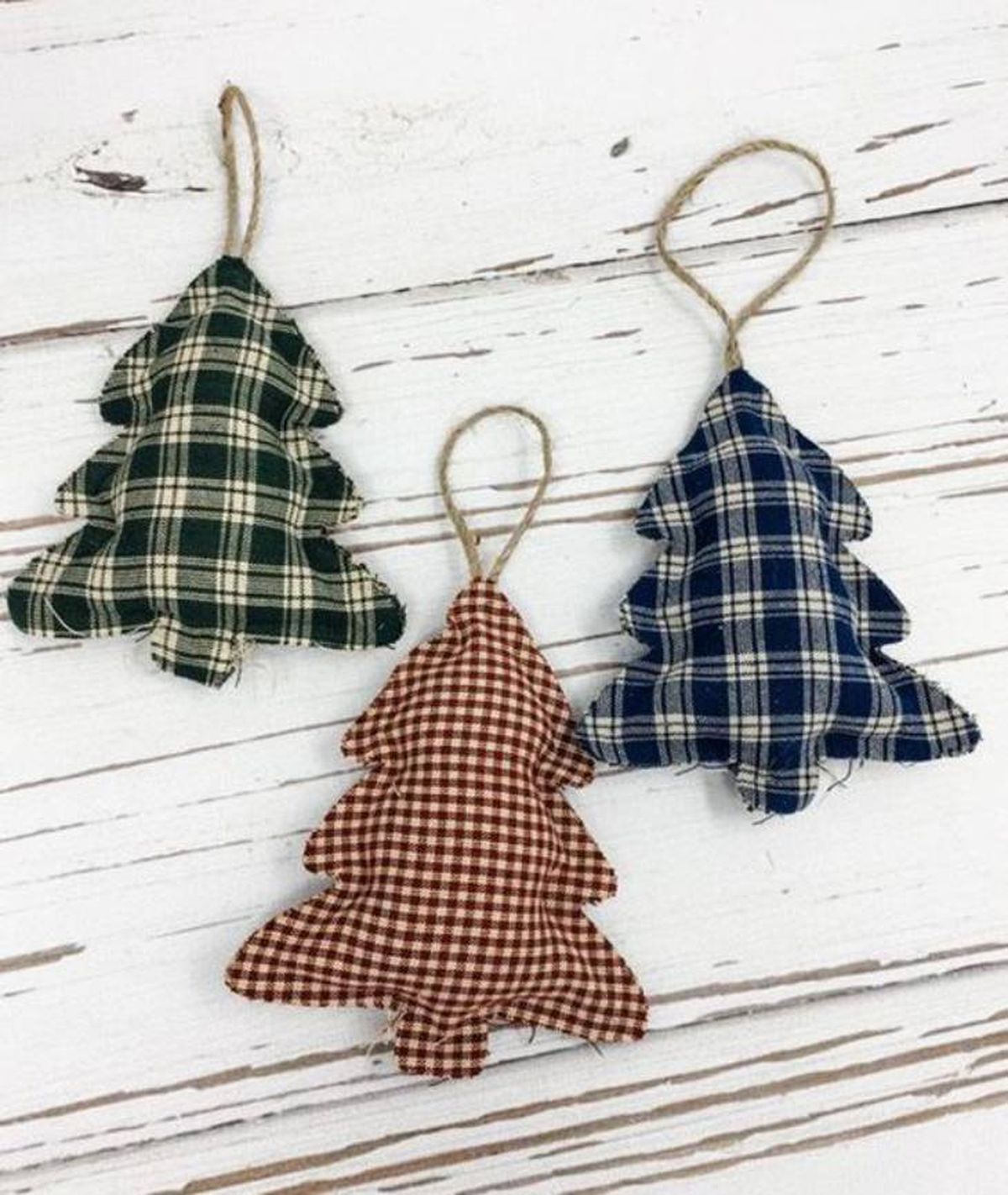 adornos tela navidenos arbolitos pinterest Tiendas Trapitos