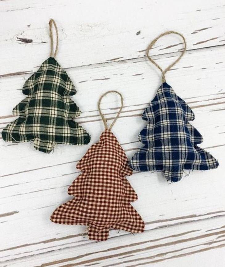 adornos tela navidenos arbolitos pinterest Tiendas Trapitos