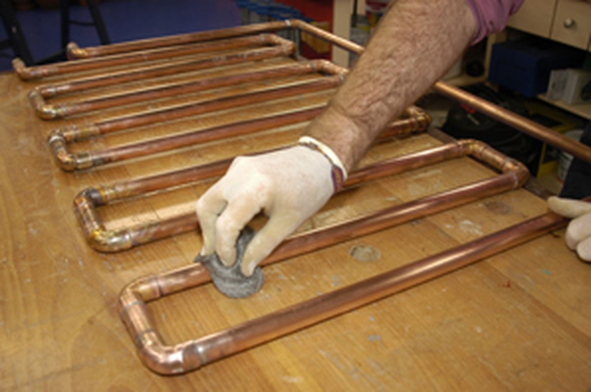 Hacer un calienta toallas paso 8