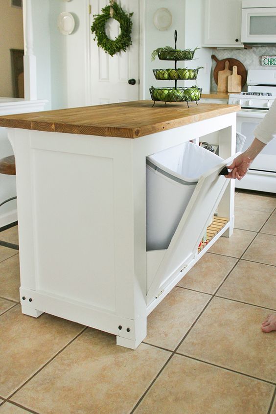 cocina sin muebles altos isla 3