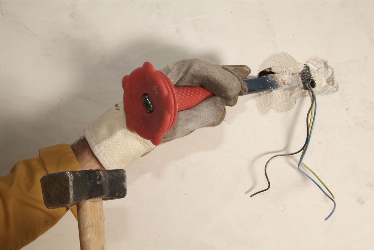 Instalación para nuevo punto de luz paso 2