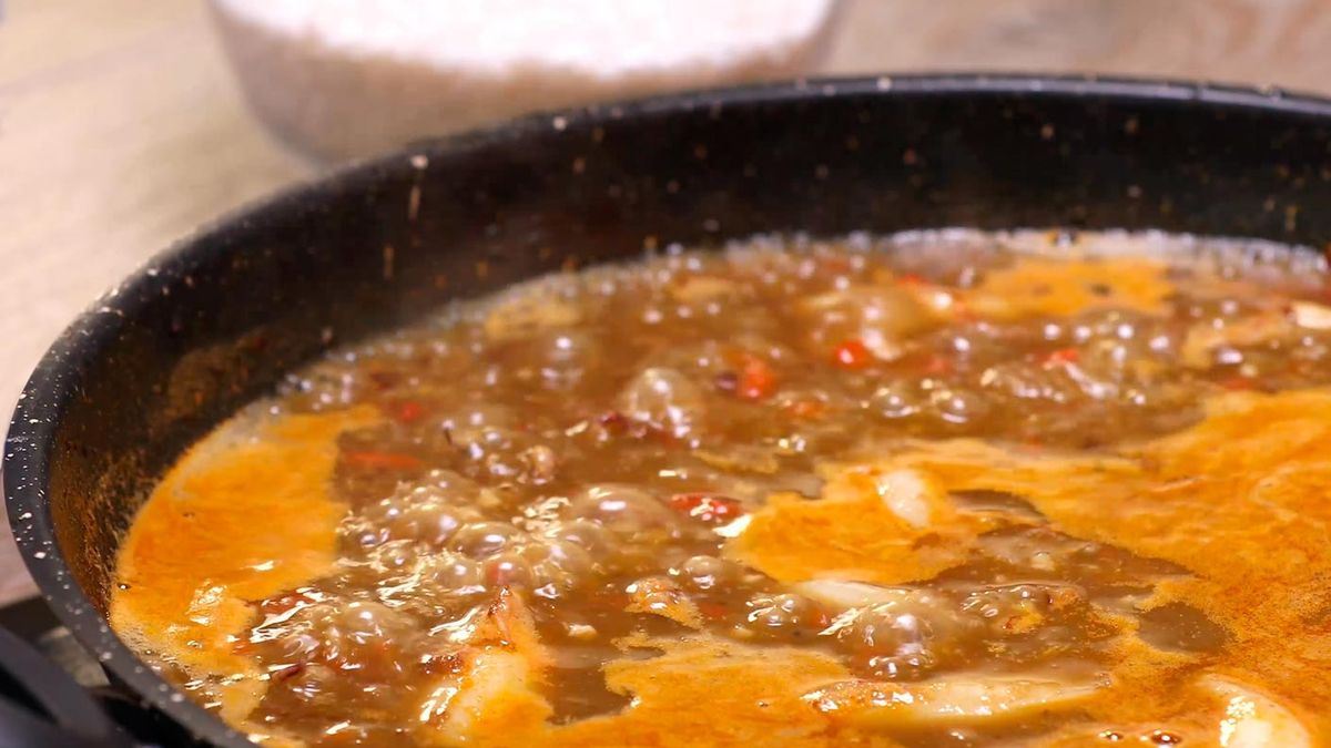 Receta de arroz con calamares   paso 5