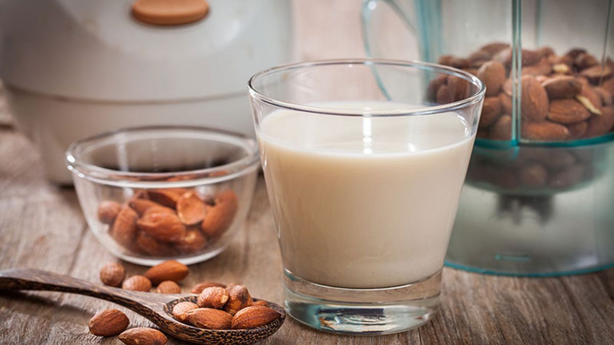 leche de almendras