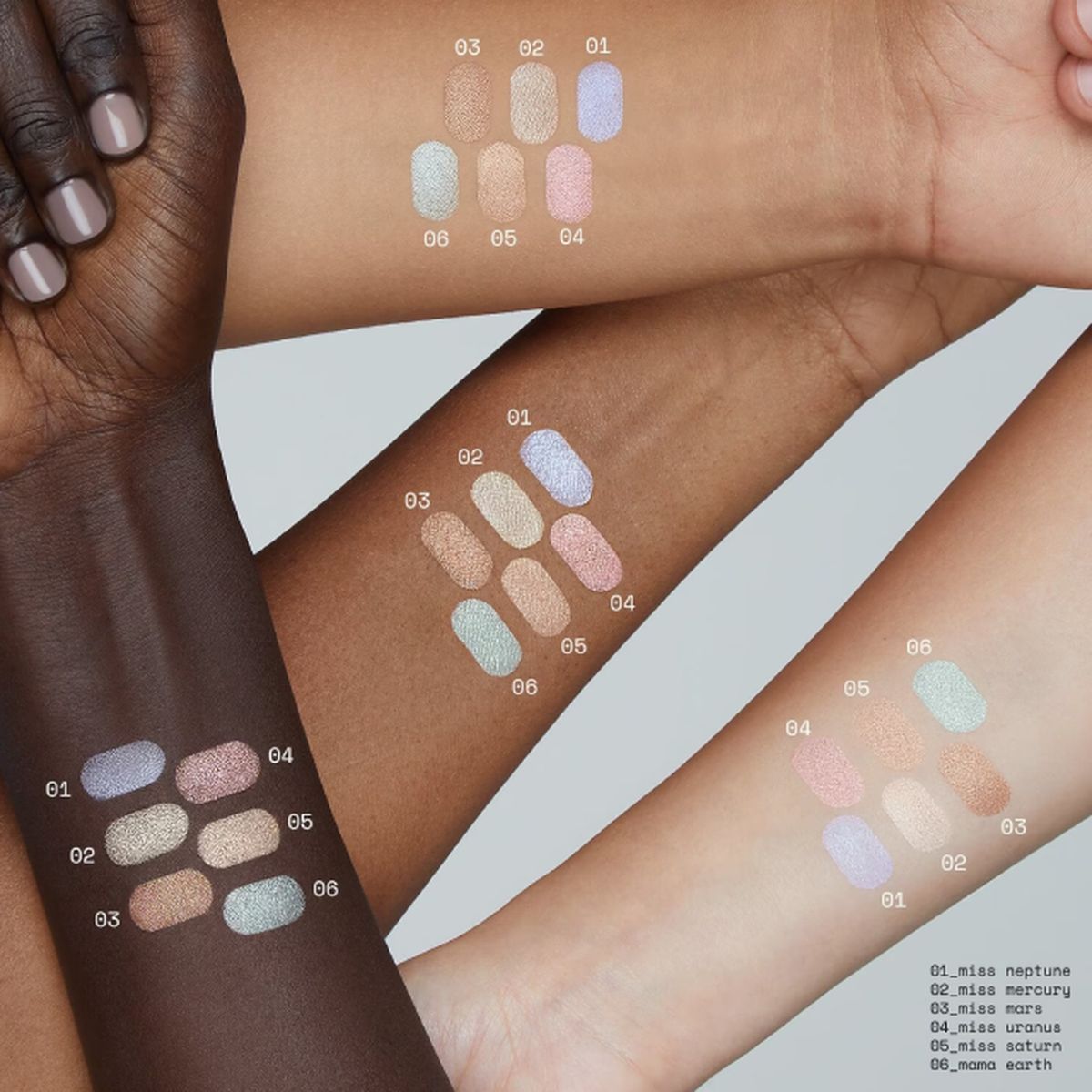 el iluminador miss neptune de ariana grande que arrasa en sephora tonos