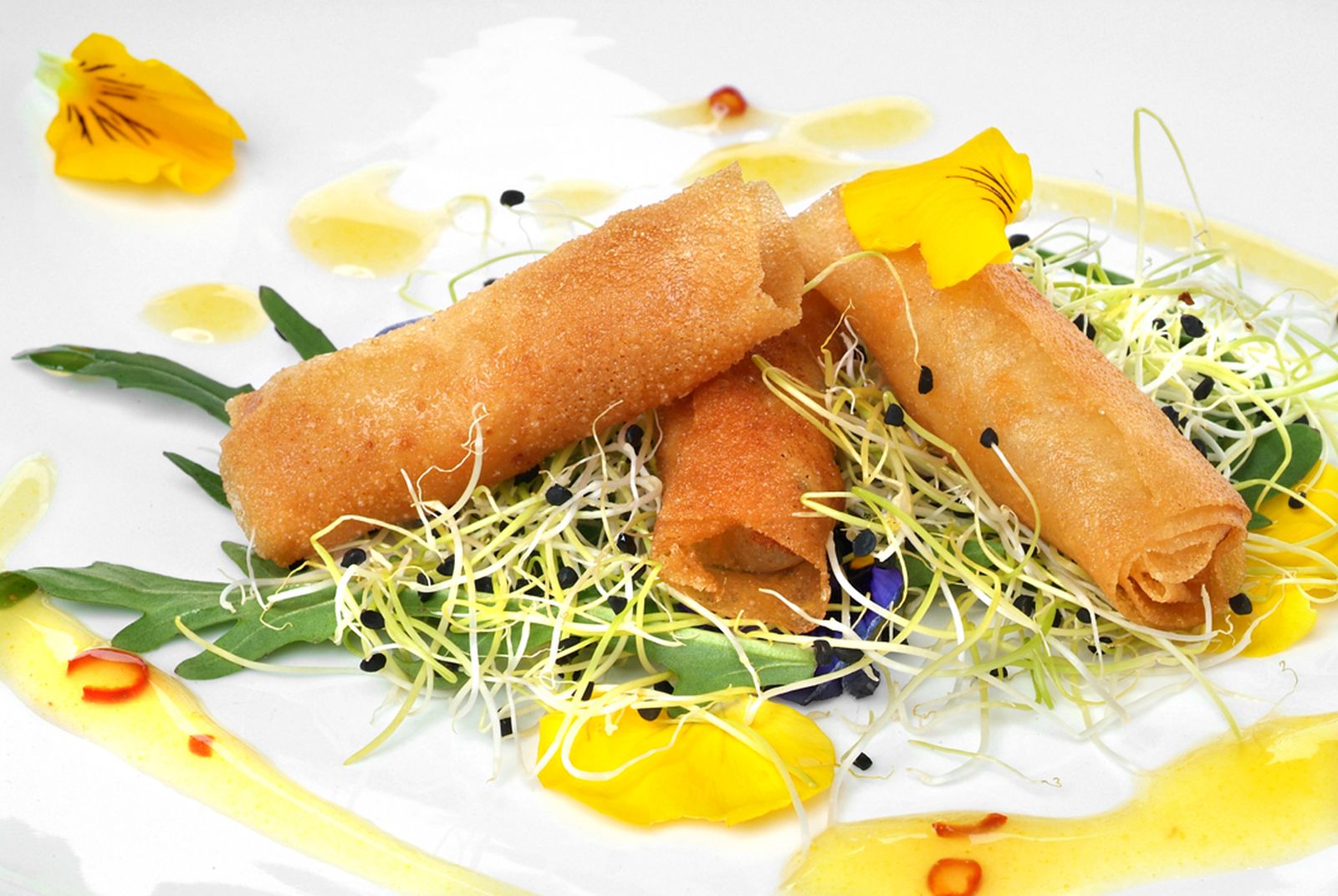 Rollitos de camarón