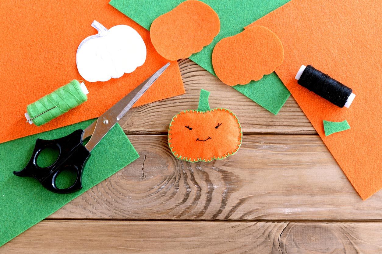 calabaza de fieltro