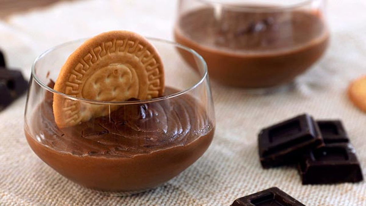 Receta de natillas de chocolate   paso 6