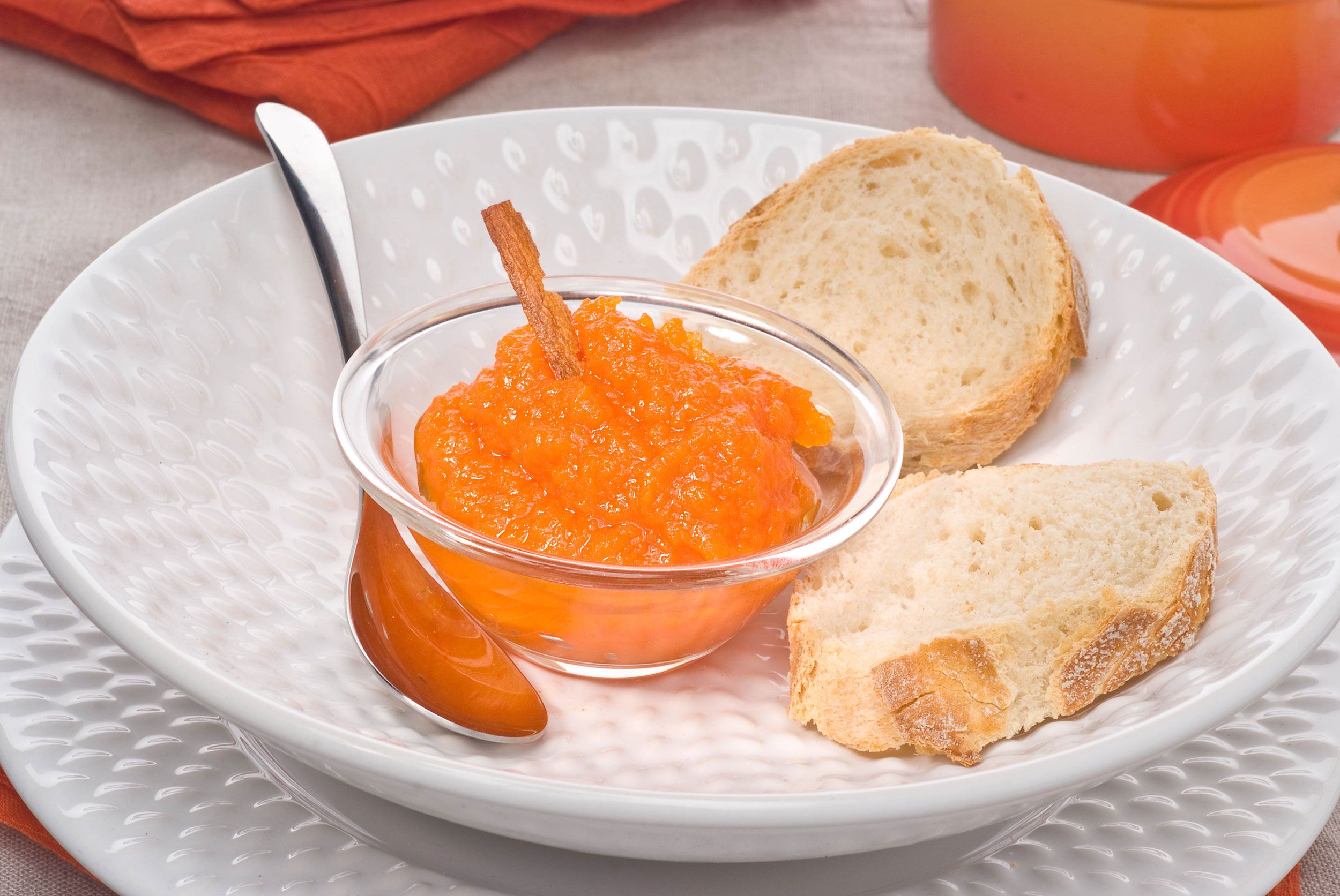 La mermelada de calabaza es una forma muy dulce de aprovechar el producto de temporada