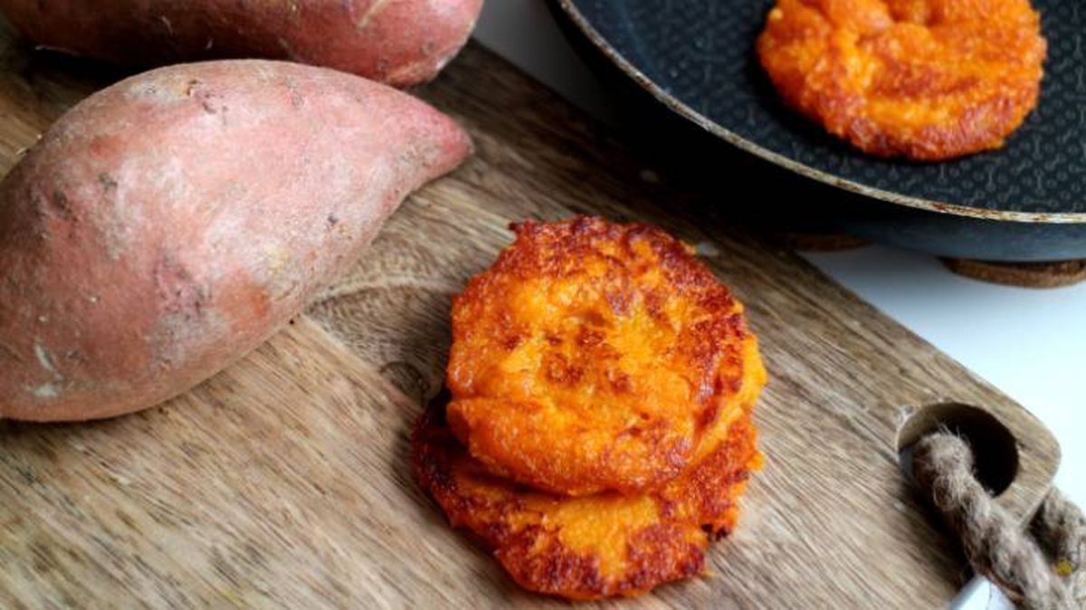 tortitas de boniato receta facil