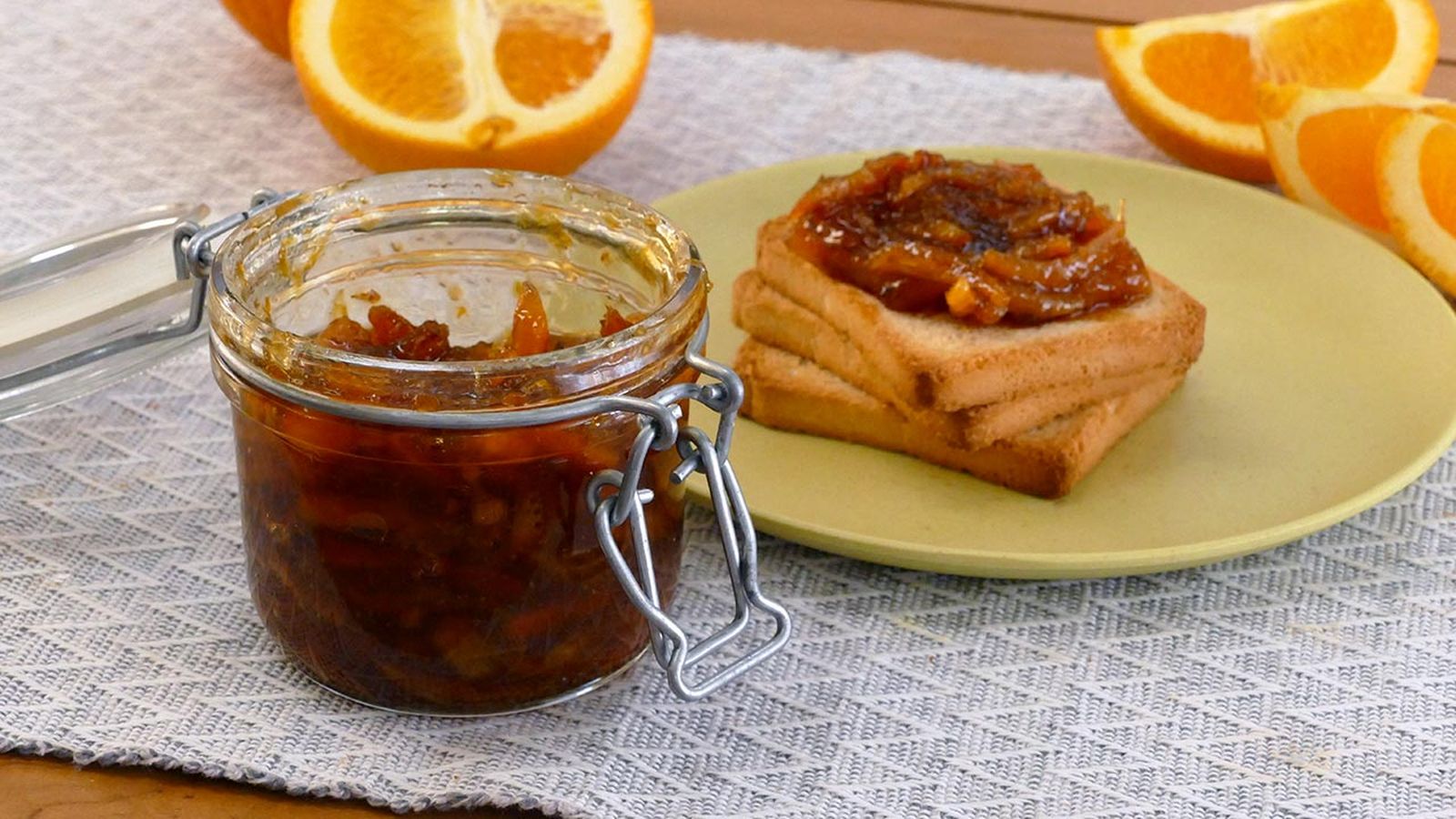 Receta de mermelada de naranja