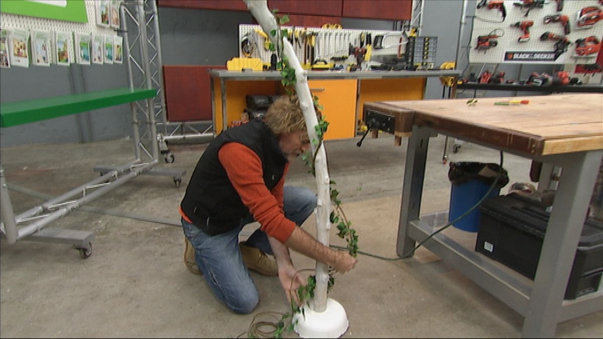 Tronco lámpara paso 17