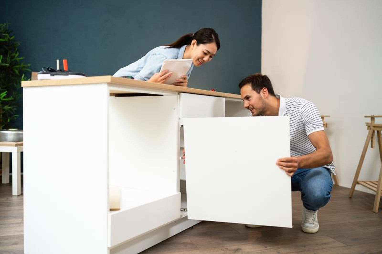 Los muebles de pladur son versátiles y elegantes