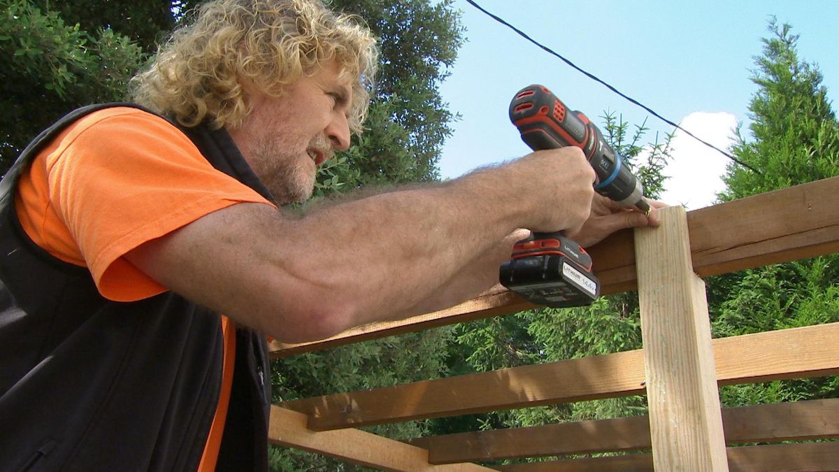 Murete de madera paso 5