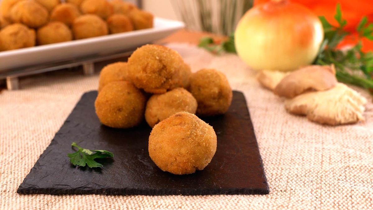 Receta de croquetas veganas de setas   paso 7