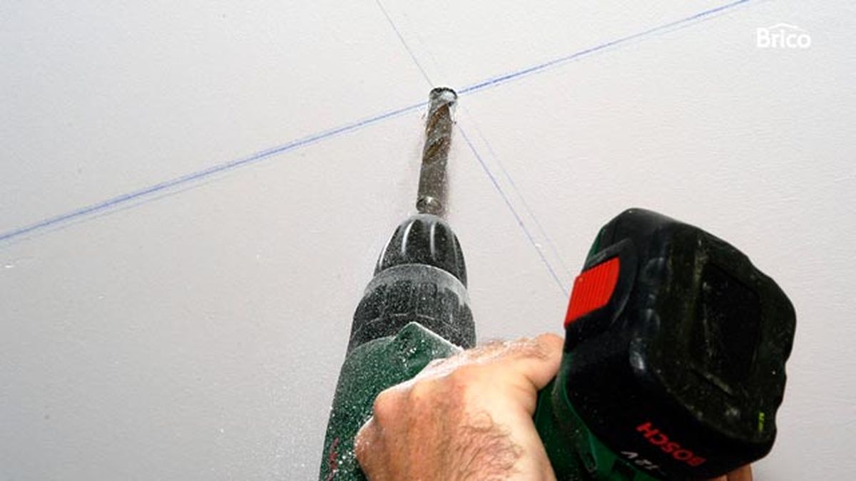 Techo de yeso laminado paso 6