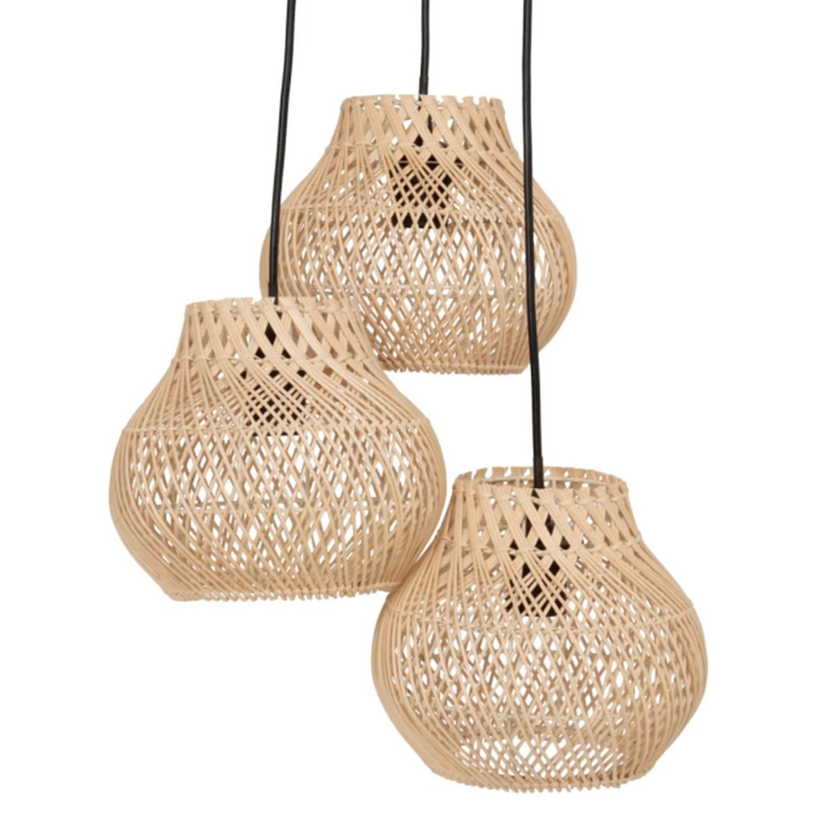 lampara de ratan valencia maisons du monde