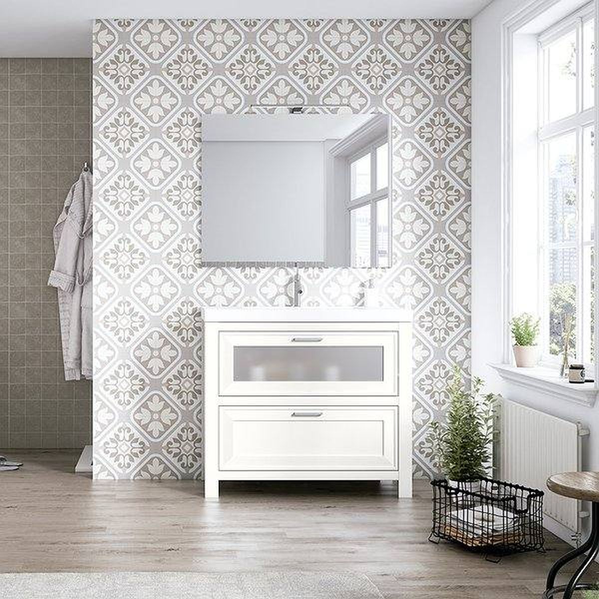 mueble bano trento MADERA