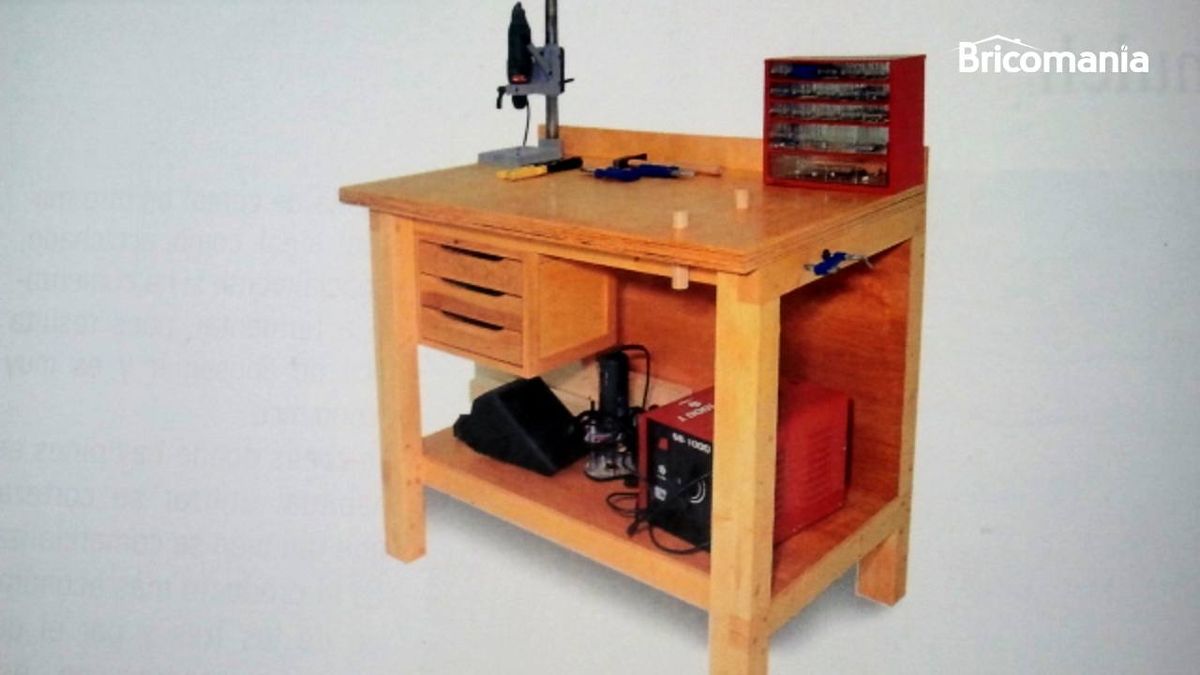 bricomania 203 como hacer un banco de trabajo xl
