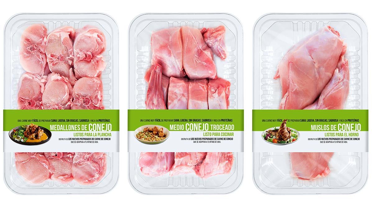 Carne de conejo, el secreto de la Dieta Mediterránea  formatos de corte