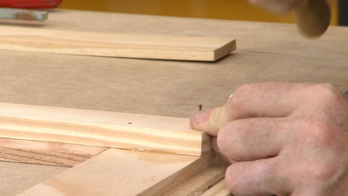 Cómo hacer un biombo de cuerdas paso 5