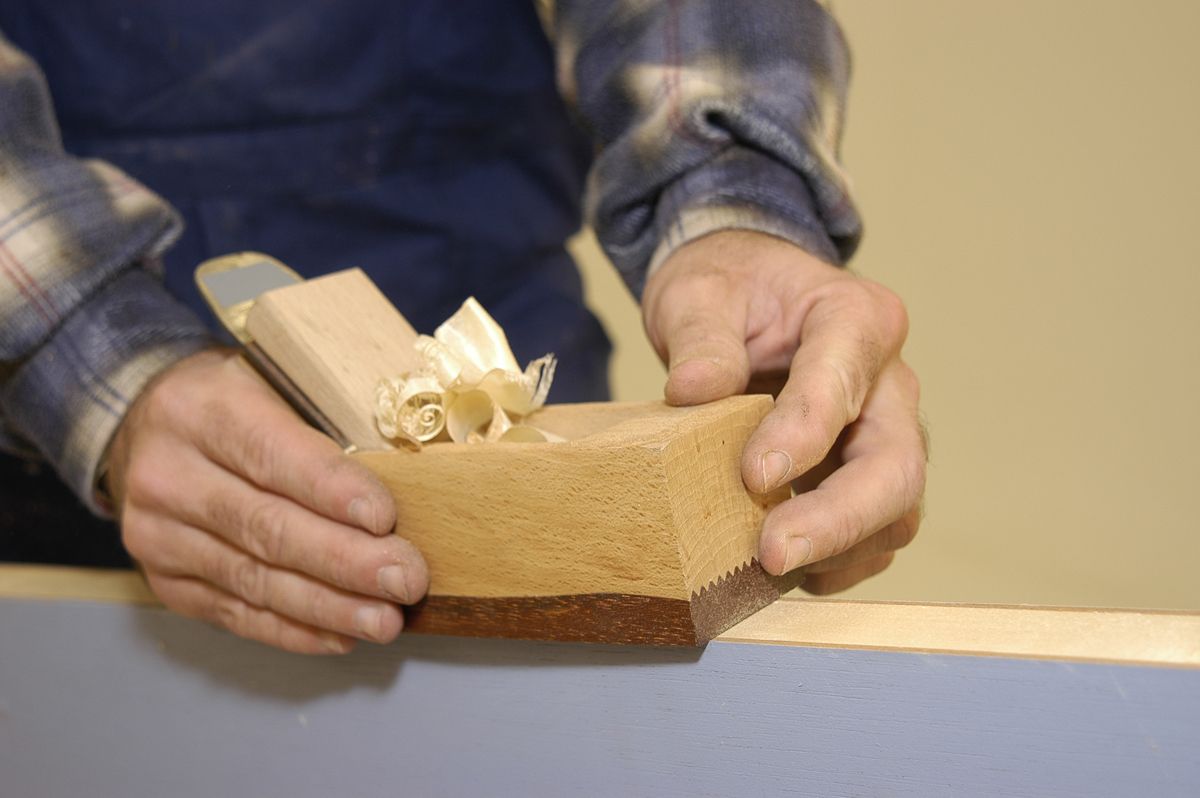 Ajustar o cepillar una puerta paso 2