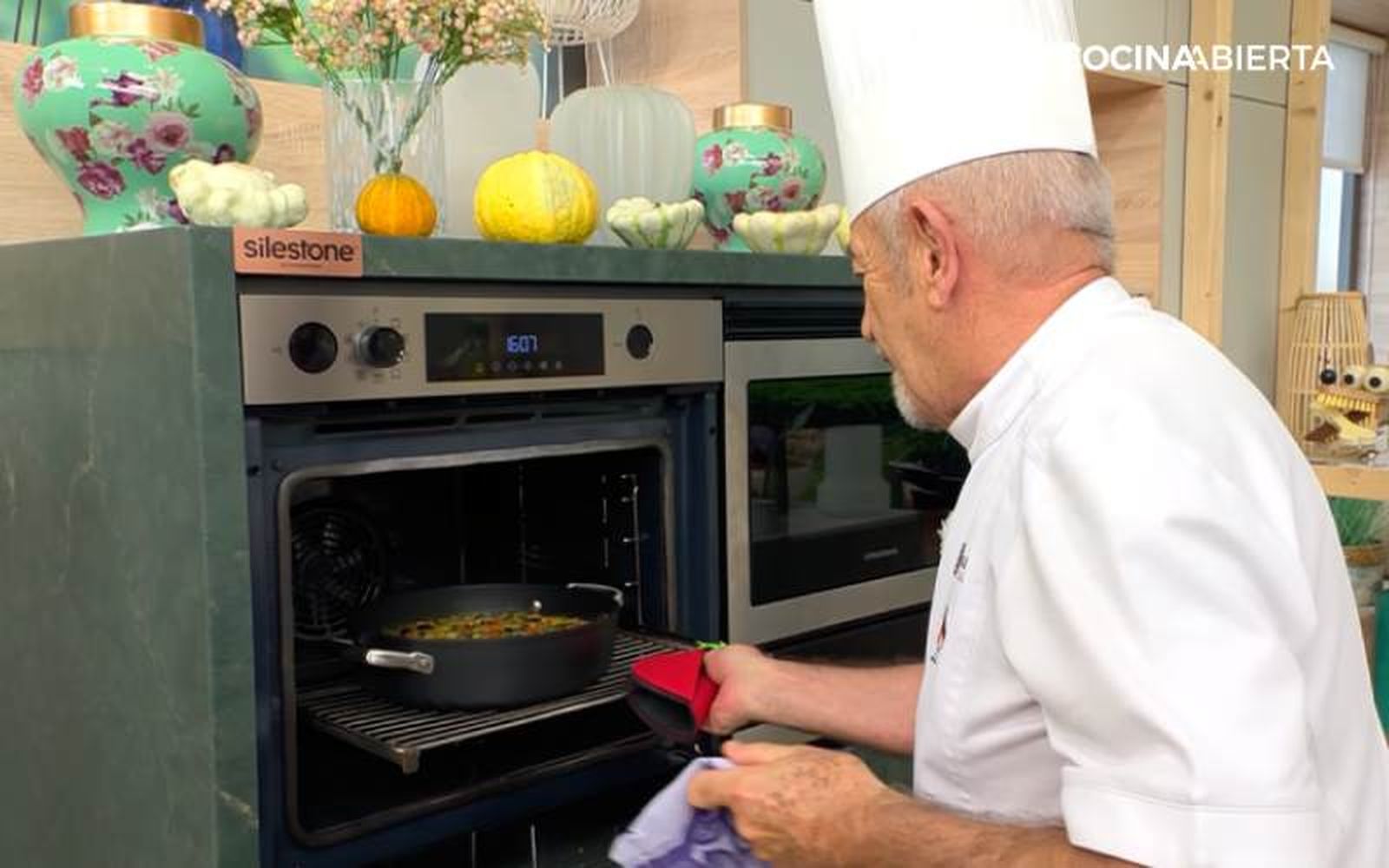 Hornea el arroz a 200 °C durante 13 minutos