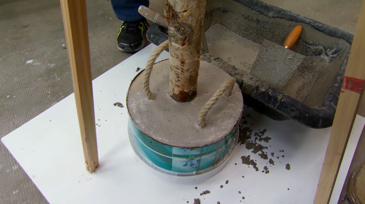 Soporte para guirnalda de luces paso 9