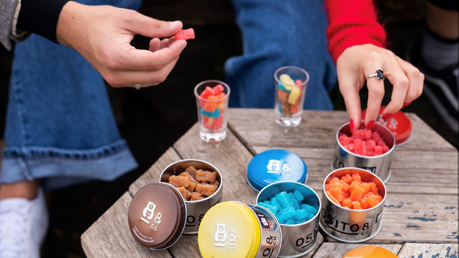 ositos con alcohol unas campanadas diferentes