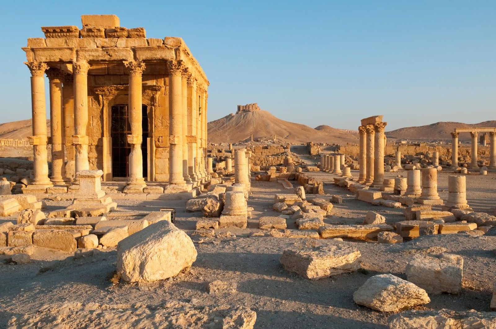 Ruinas de Palmira (Siria).
