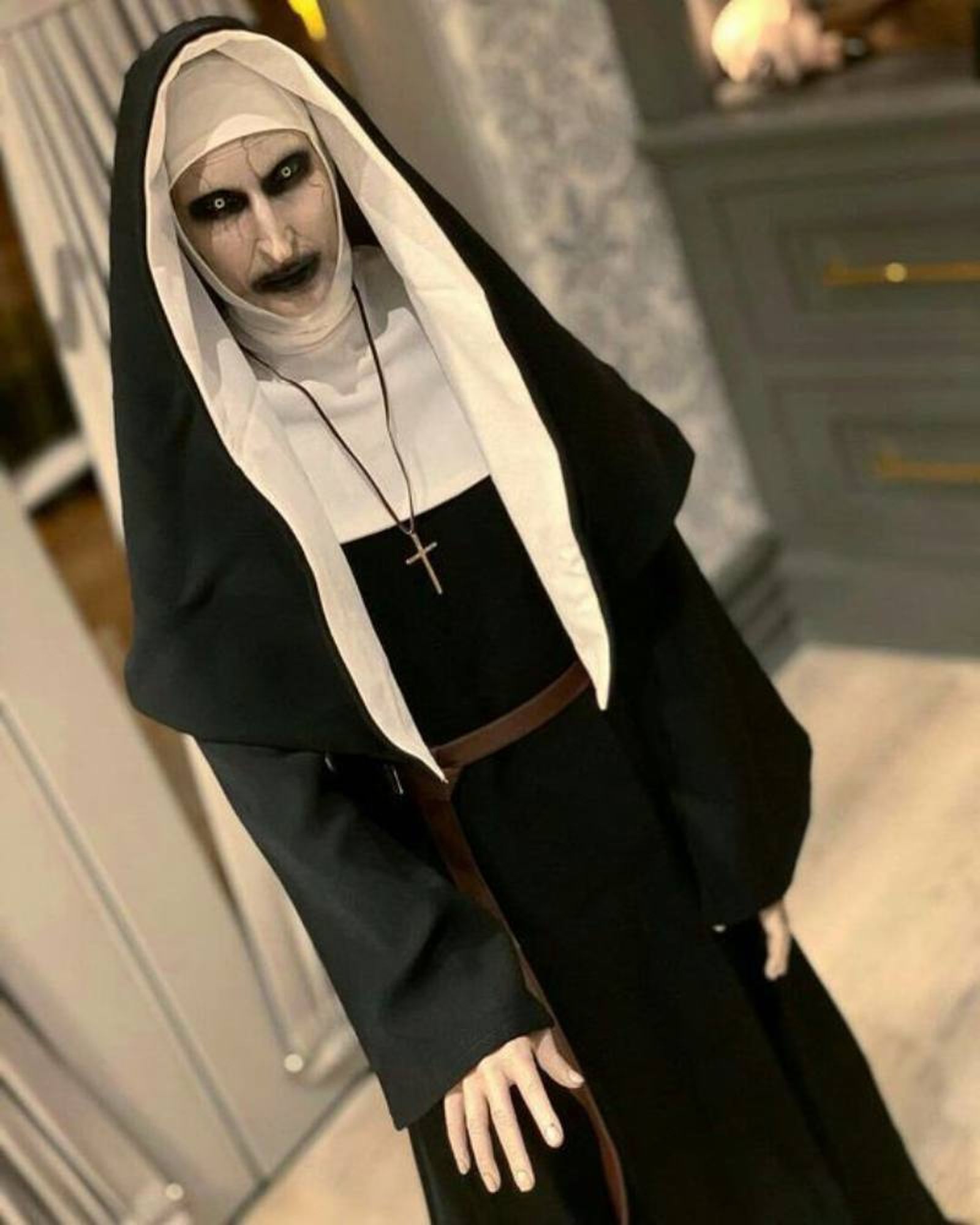 El disfraz de monja, es uno de los más aterradores para Haalloween