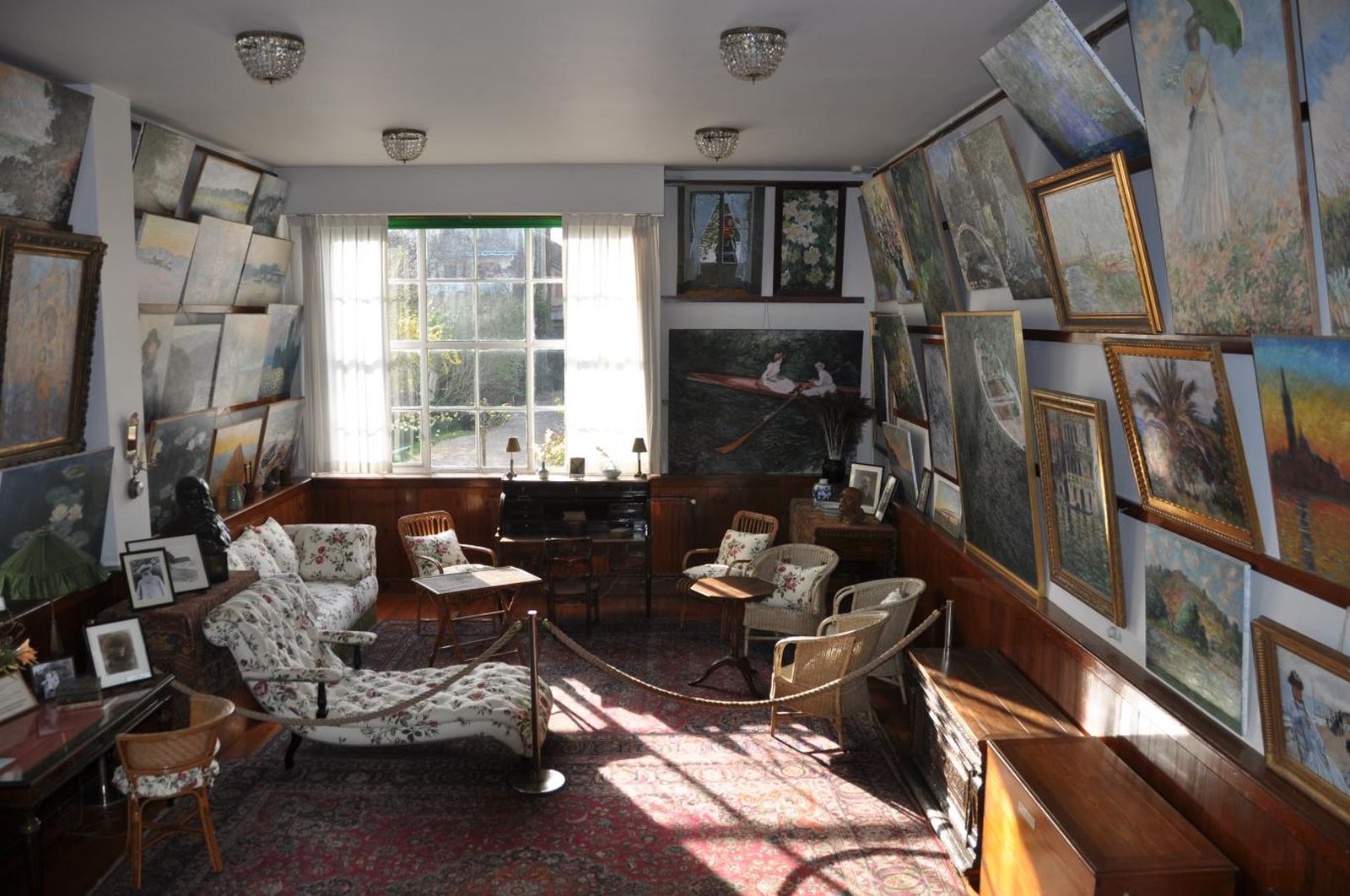 Taller de Monet en su casa.