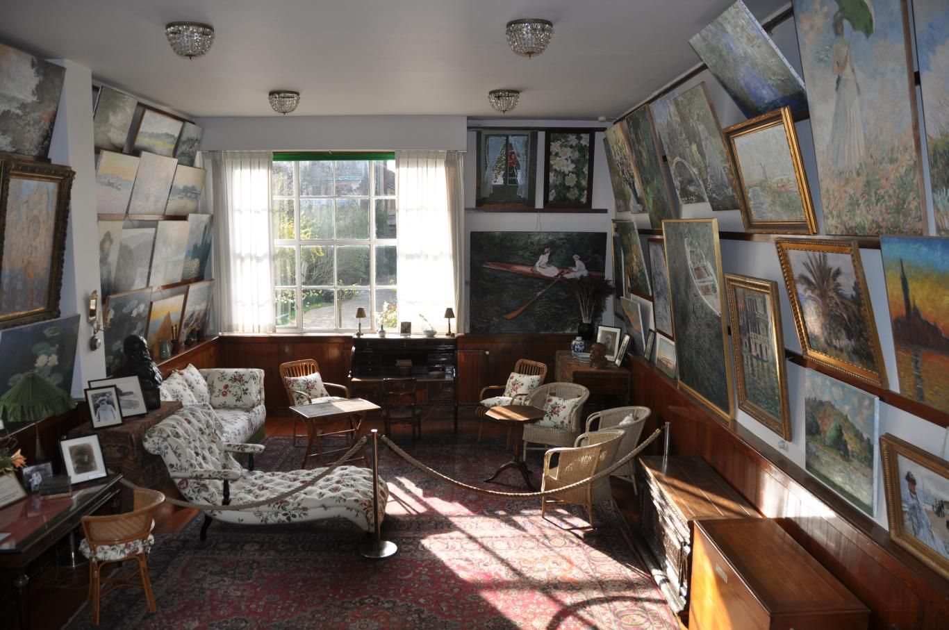 Taller de Monet en su casa.