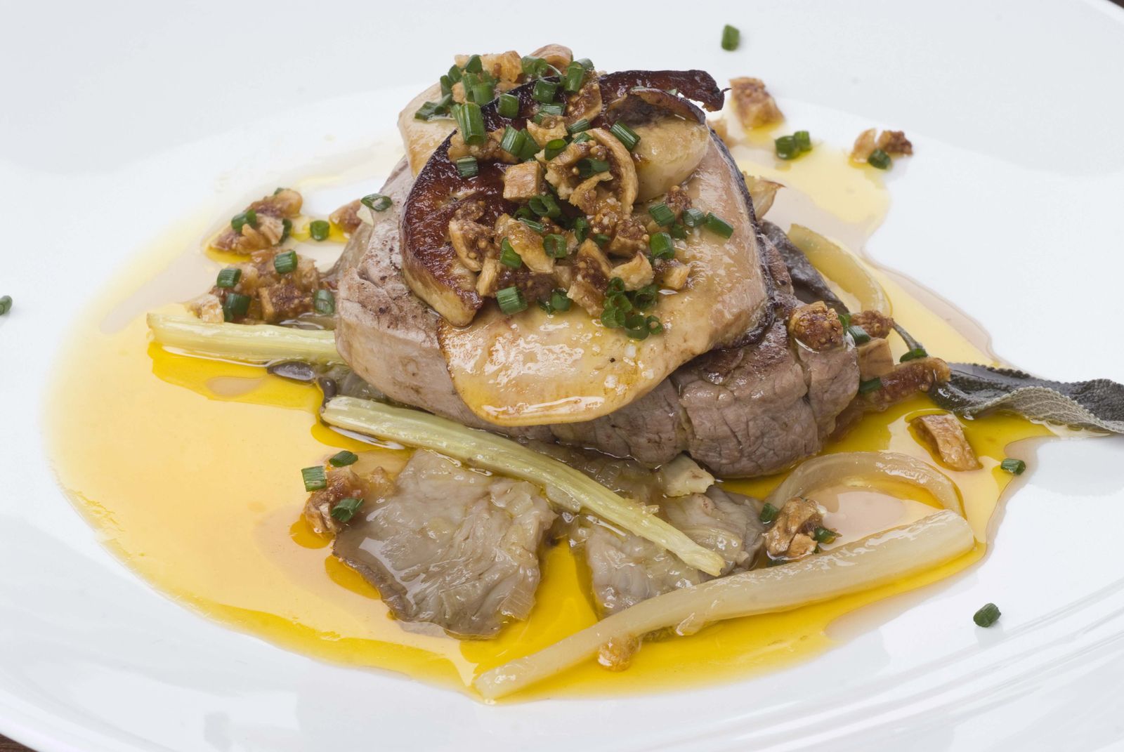 solomillo al papillote con foie xl