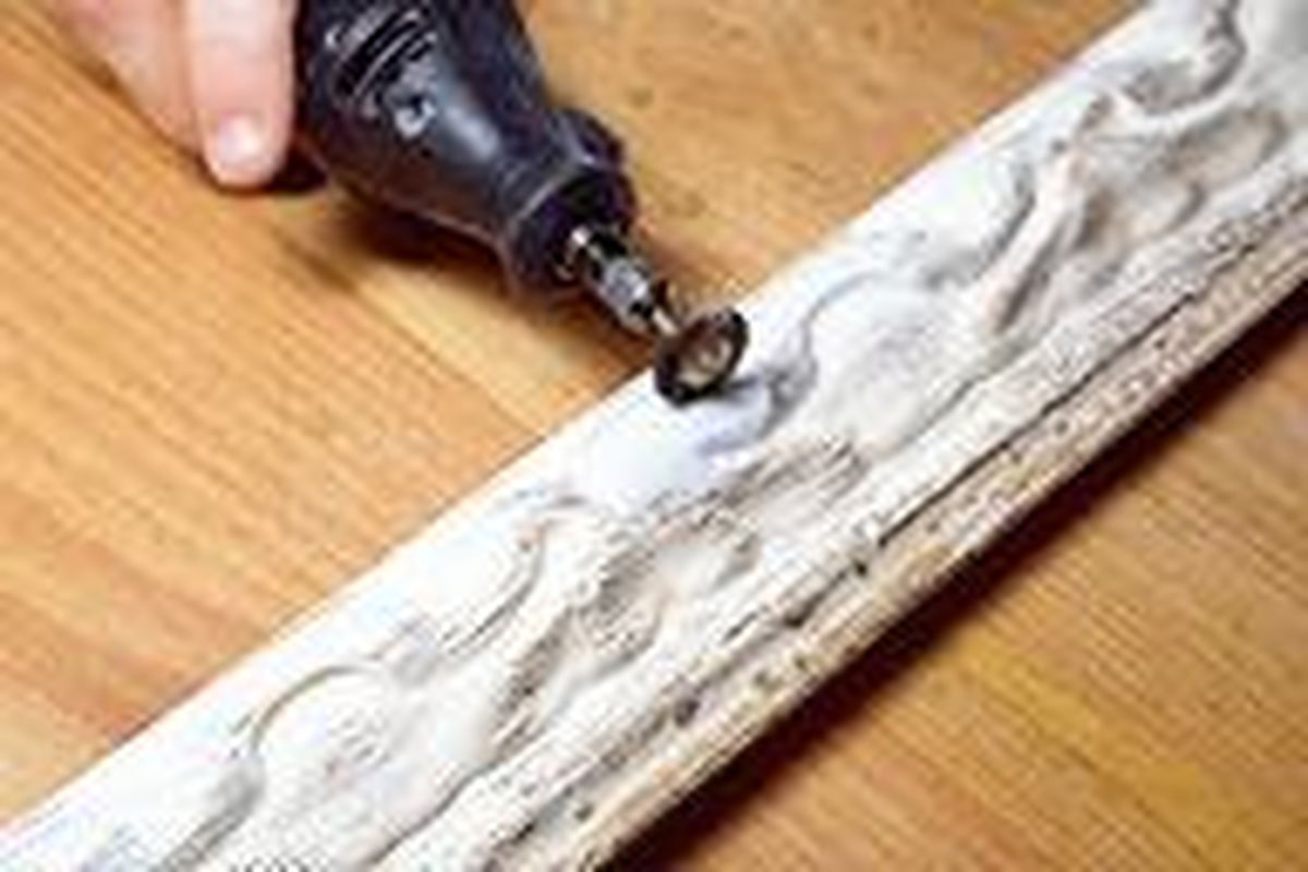 Restaurar el marco de un cuadro paso 8