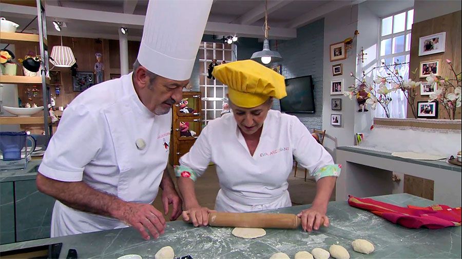 Eva Arguiñano elabora panes caseros