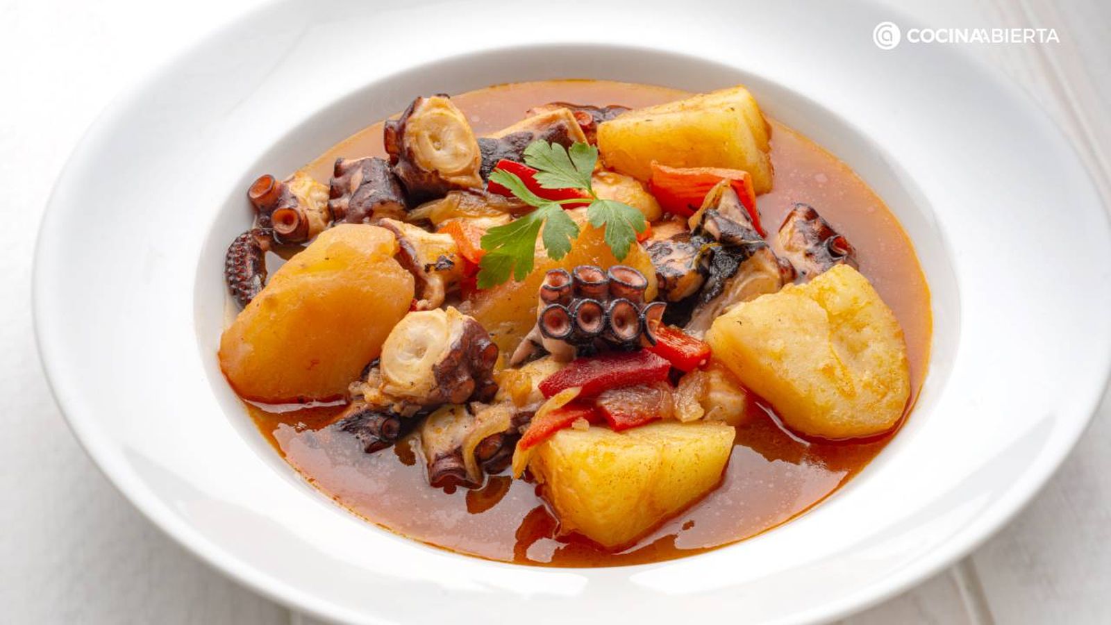 pulpo a la murgadesa receta