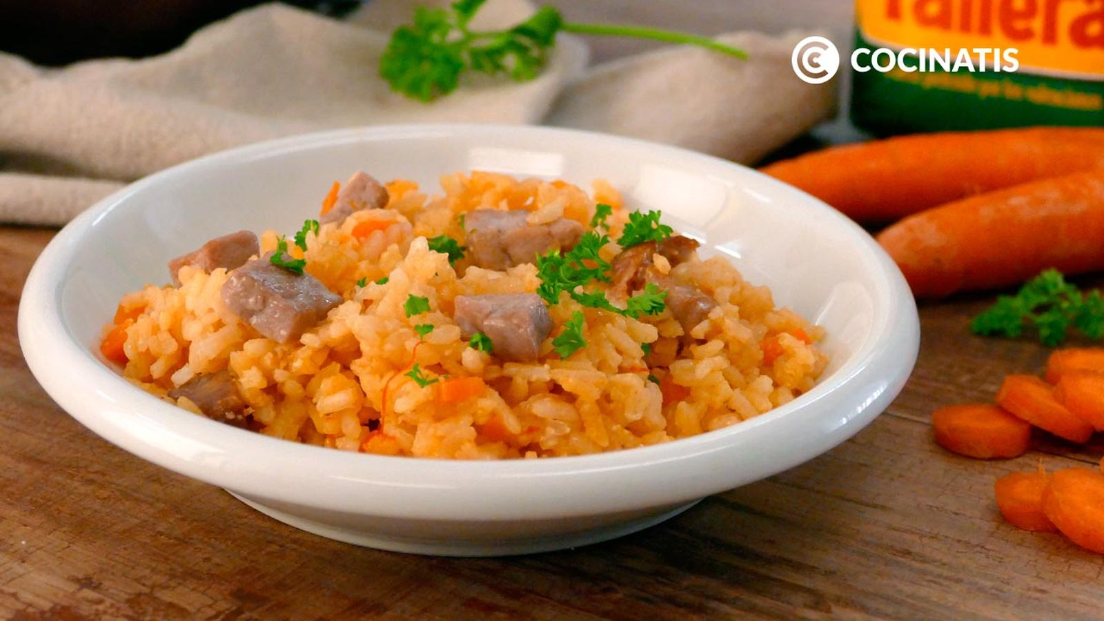 Receta de arroz con atún