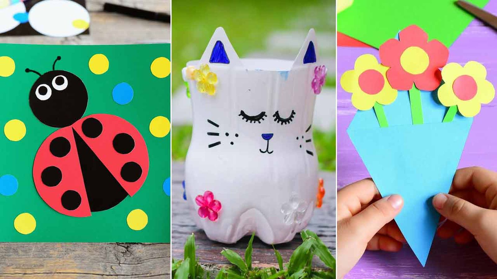 Manualidades de primavera para niños