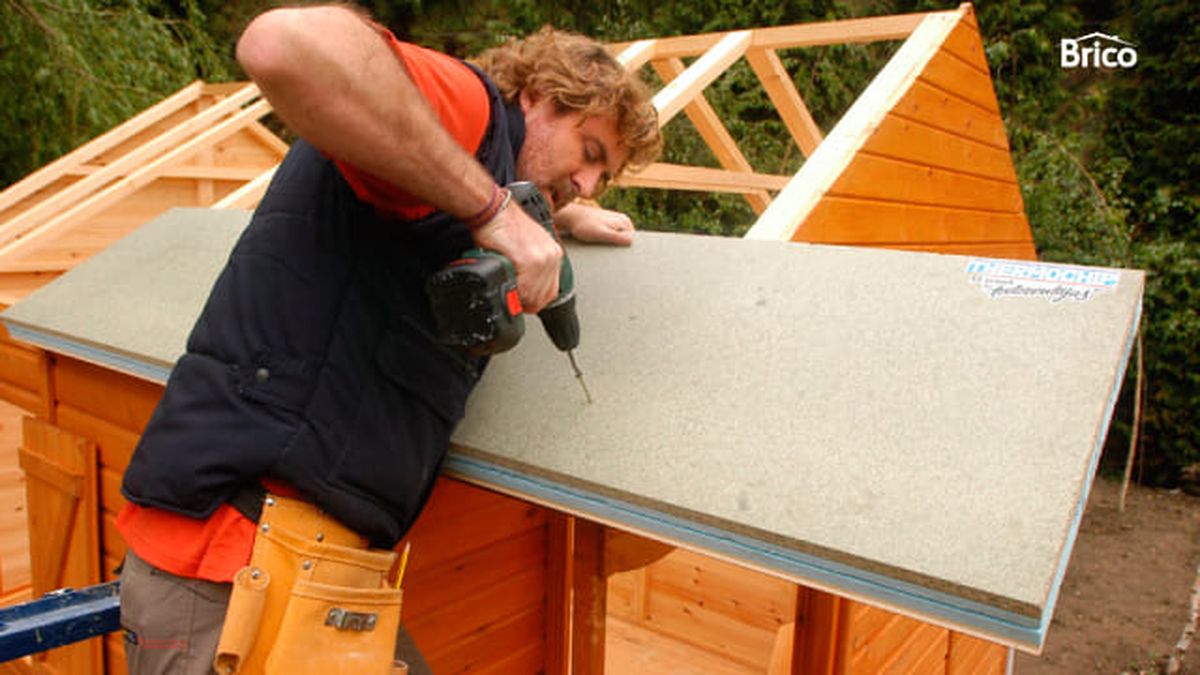bricomania 336 colocacion panel sandwich paso 1