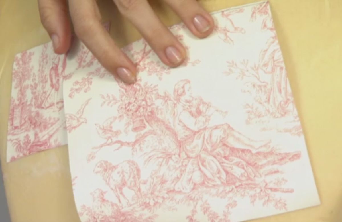 Habitación de estilo romántico paso 7