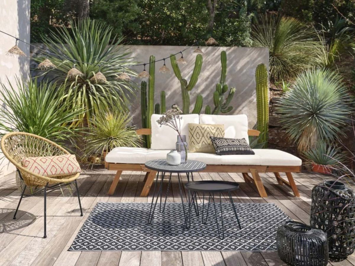 Sofá tumbona de jardín Relax