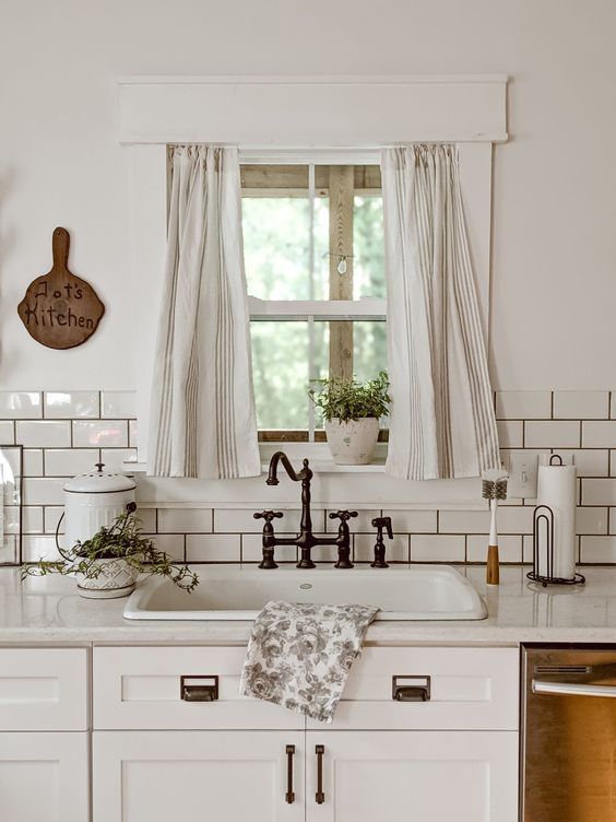 cortinas cortas cocina 23